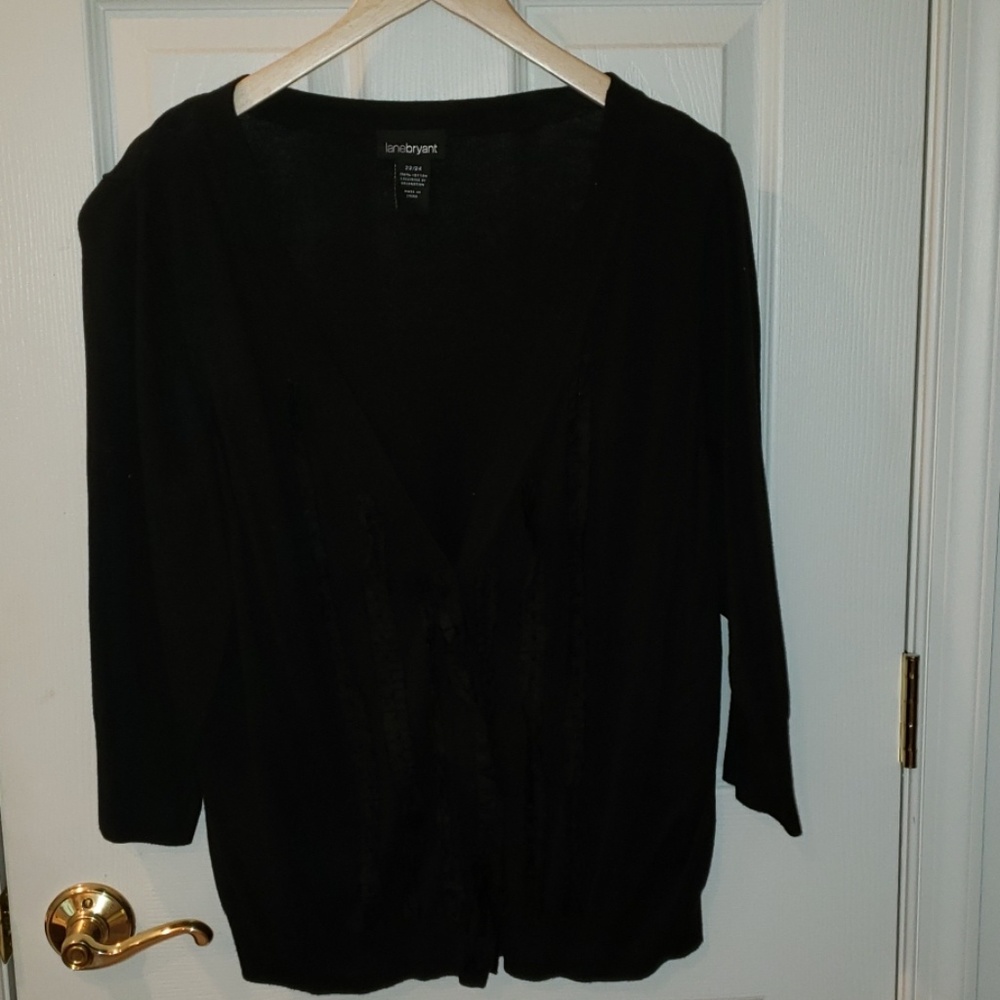 Black Detailed Cardigan
